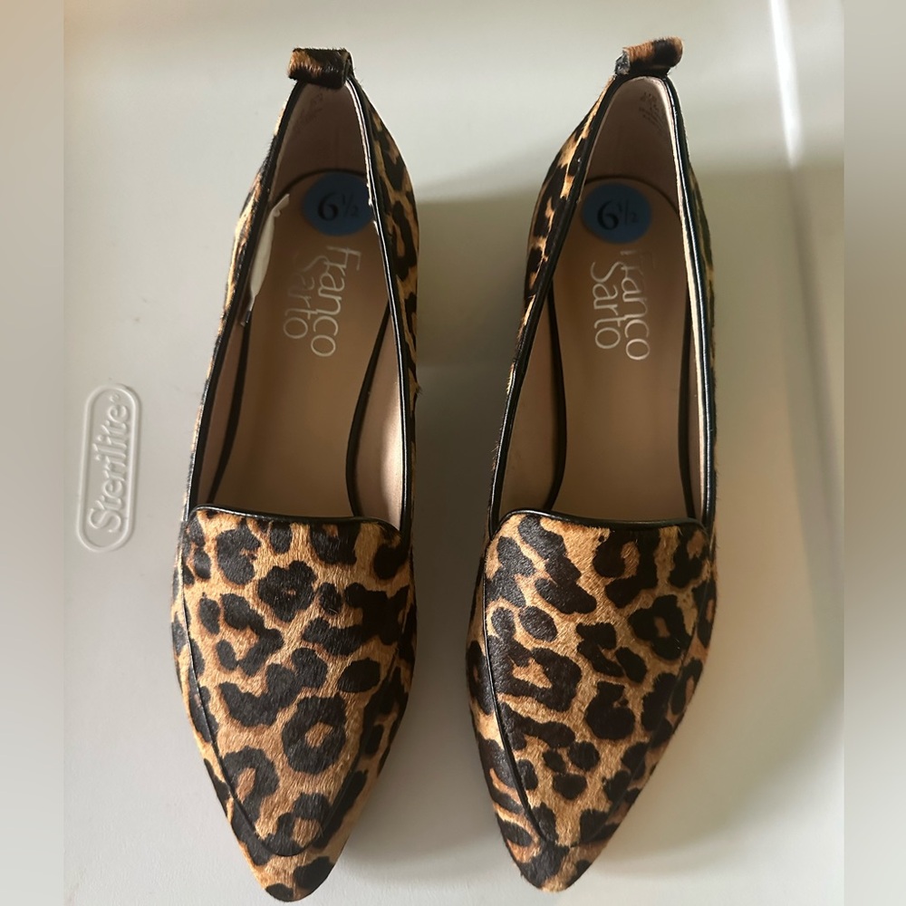 Franco Sarto Leopard Print NWT